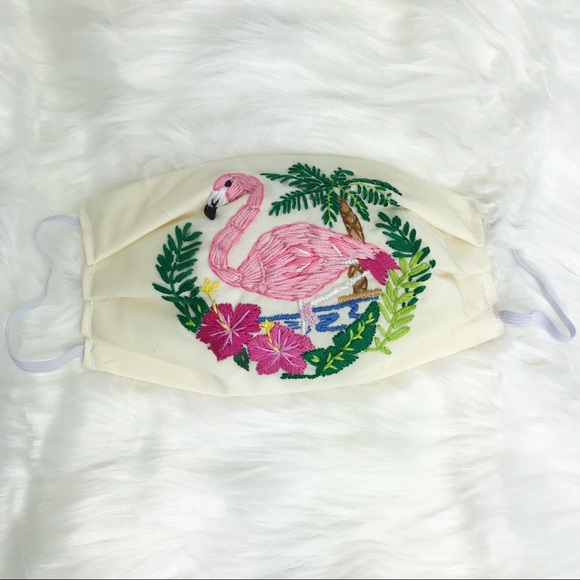 HANDMADE Embroidered Face Masks - Picture 2 of 3